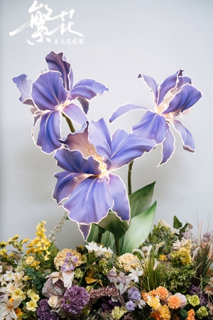 发光鸢尾花
